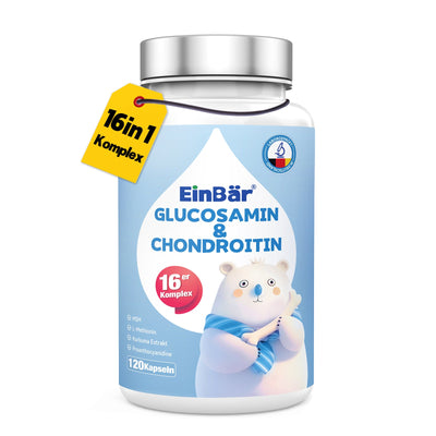 EinBär Knochen & Knorpel – Glucosamin & Chondroitin