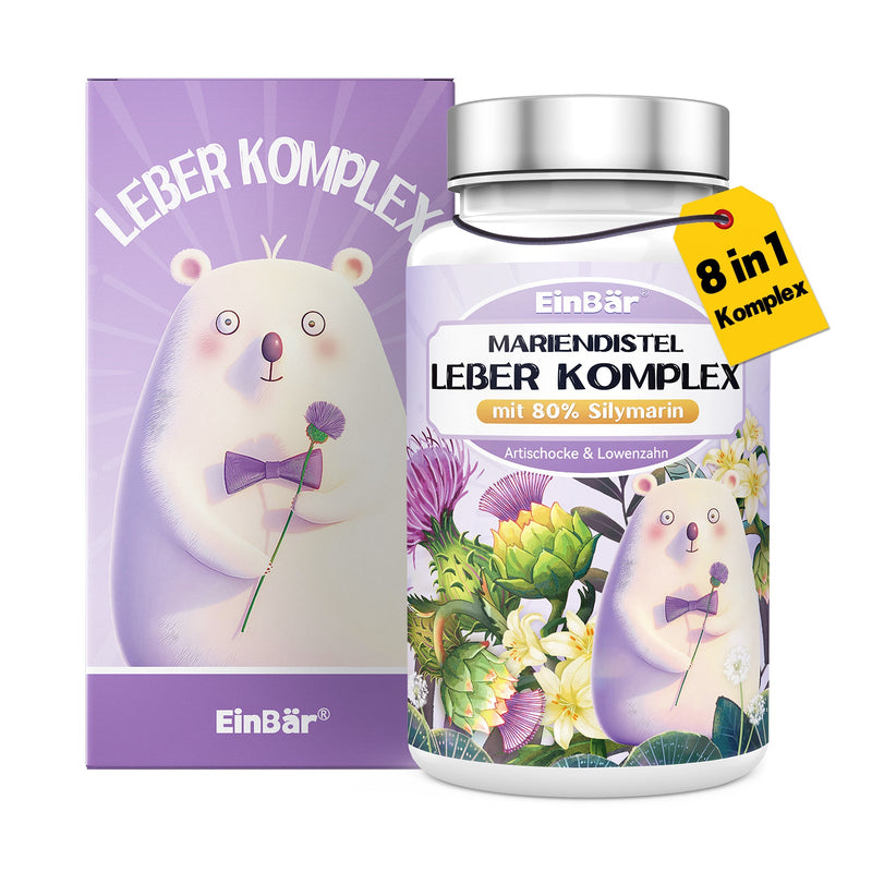 EinBär Leber & Stoffwechsel – Mariendistel Komplex