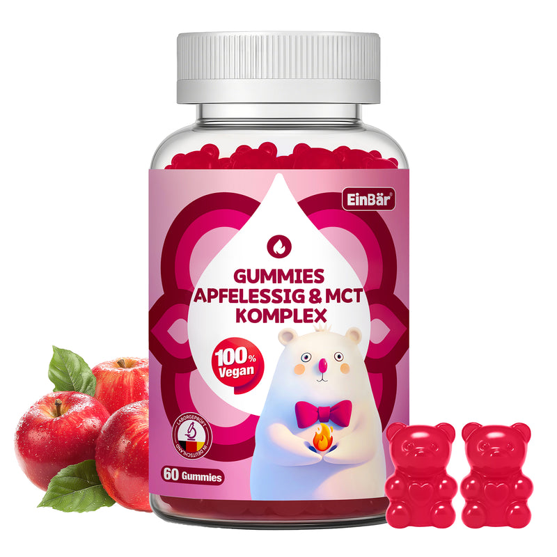 EinBär Apfelessig Gummies – Produktbild