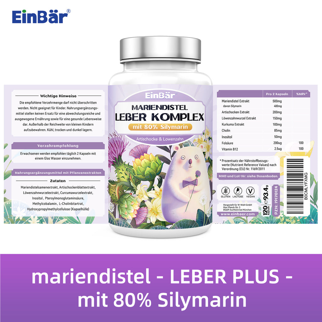 EinBär Mariendistel Komplex – Detailansicht 3