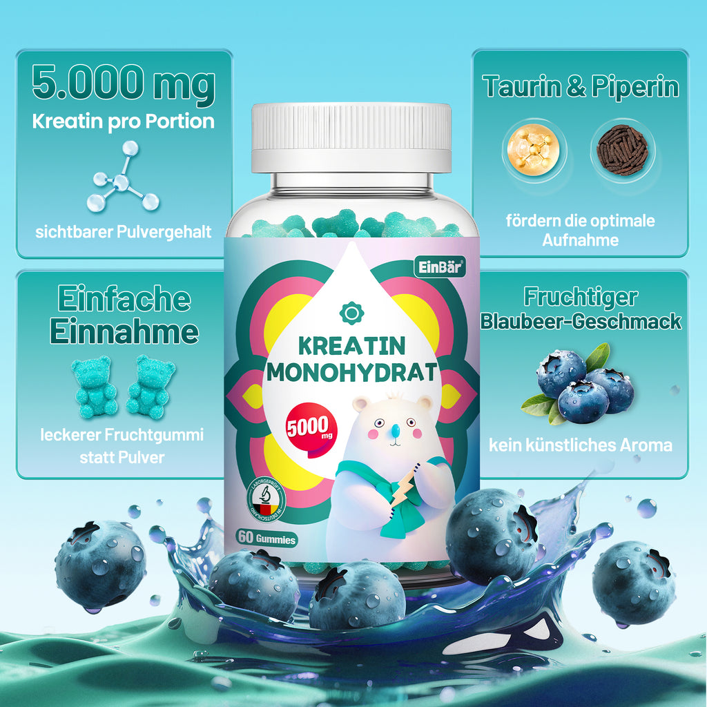 EinBär Kreatin Monohydrat Gummies – Detailansicht 5